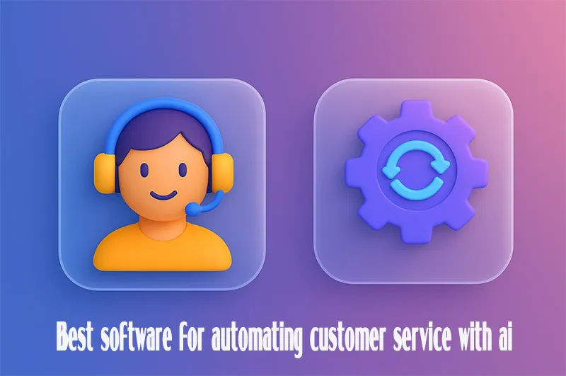 Best software for automating customer service with ai